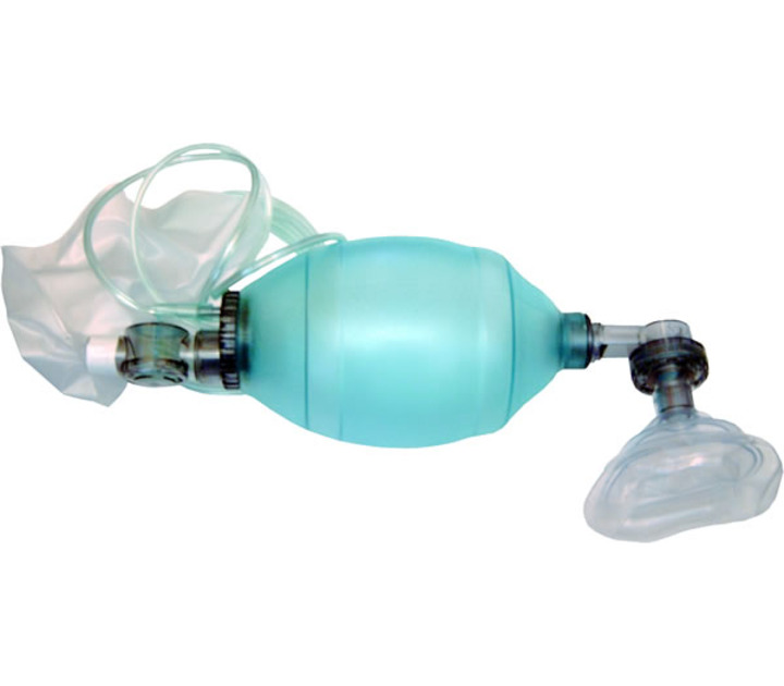 Silicon Resuscitator with Box (ambu Bag)-image