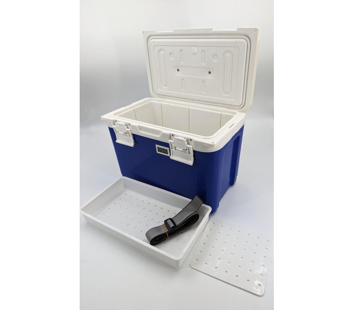 Medical Cooler Box with Thermometer [12 L]-image